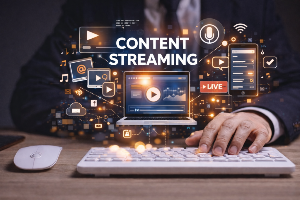 ให้บริการด้าน Content Streaming