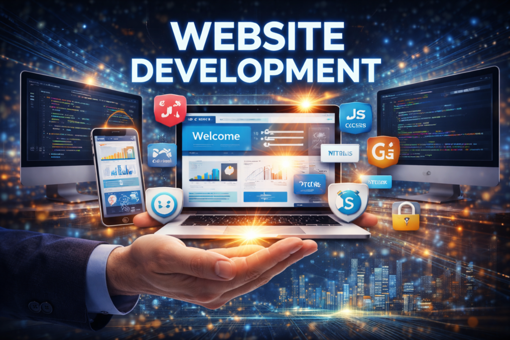 ให้บริการรับทำเว็บไซต์